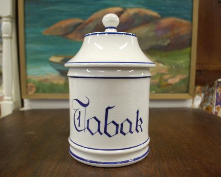 (n-6734) Suur kaanega tubakapott "Tabak" (n-6734) Suur kaanega tubakapott "Tabak"