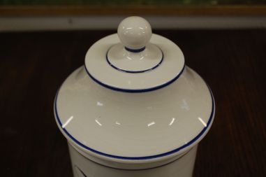 (n-6734) Suur kaanega tubakapott "Tabak"