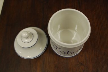 (n-6734) Suur kaanega tubakapott "Tabak"