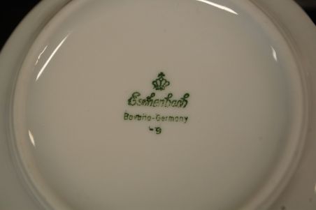 (n-6740/2) Bavaria Eschenbach, taimedaga puljongikausid 3tk