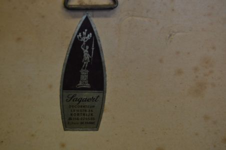 (n-6743) Vanem laevaga litograafia