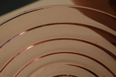 (n-6745) Roosa klaasvaagen/kauss