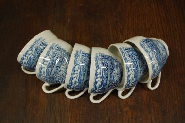 (n-6749) Inglise kohvitassid, 6tk