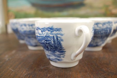 (n-6749) Inglise kohvitassid, 6tk