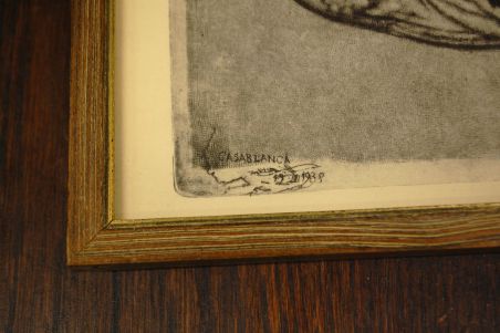 (P-1047) Viiralt, trükirepro Noor araablane