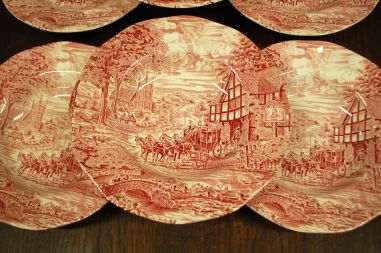 (n-6204)  Furnivals, Staffordshire LTD, supi-pastataldrikud, 6tk