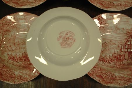 (n-6204)  Furnivals, Staffordshire LTD, supi-pastataldrikud, 6tk