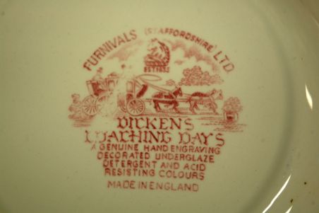 (n-6204)  Furnivals, Staffordshire LTD, supi-pastataldrikud, 6tk