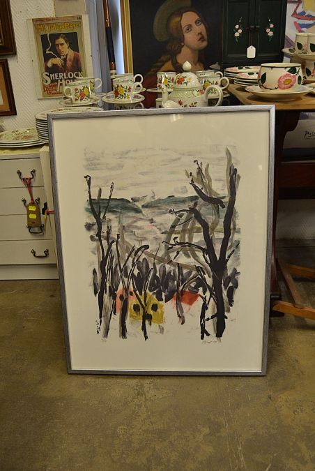 (L-624) Mia Enell signeeritud , nummerdatud litograafia