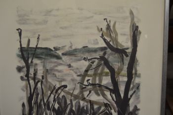 (L-624) Mia Enell signeeritud , nummerdatud litograafia 2