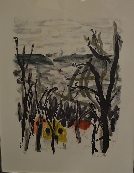 (L-624) Mia Enell signeeritud , nummerdatud litograafia