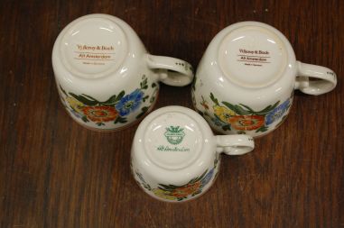 (n-4592/15) Villeroy & Boch Alt Amsterdam kohvitassid, 3tk