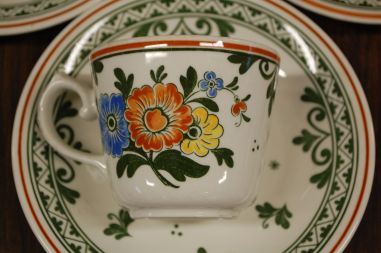 (n-4592/13) Villeroy & Boch Alt Amsterdam kohvitassid-taldrikud, 3tk
