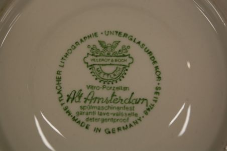 (n-4592/13) Villeroy & Boch Alt Amsterdam kohvitassid-taldrikud, 3tk