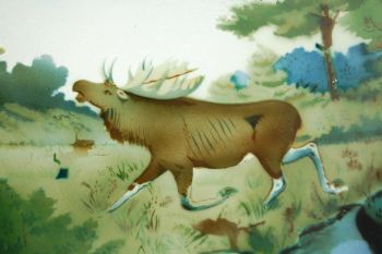 (n-6803) Suurem seinataldrik "Põder" 2