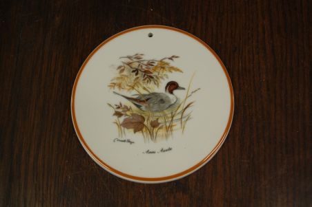 (n-6809/1) Mads Stage, portselanist lõikelaud/ kuumaalus "Part", 1tk