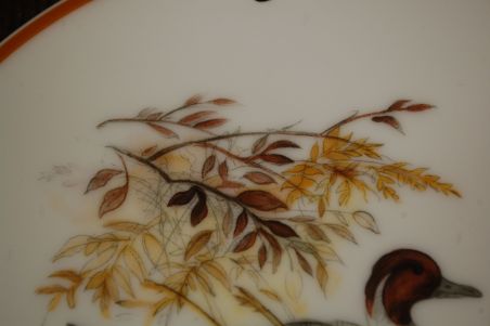 (n-6809/1) Mads Stage, portselanist lõikelaud/ kuumaalus "Part", 1tk