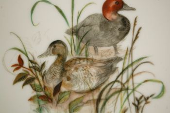 (n-6809/2) Mads Stage, portselanist lõikelaud/ kuumaalus "Part", 1tk 2