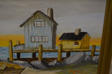 (n-6854) Naivistlik maal, rannavaade