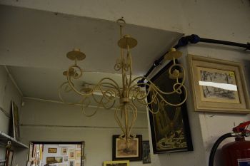 (n-6865) Metallist riputatav küünlahoidik 8 küünlale