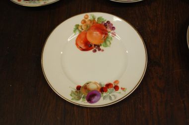 (n-6889) Puuviljadega koogitaldrikud, 6tk