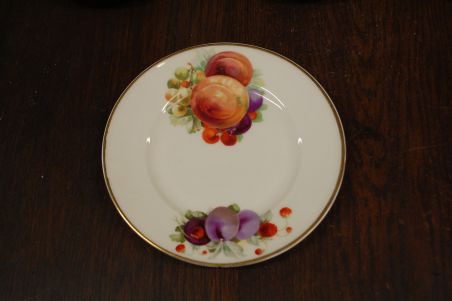 (n-6889) Puuviljadega koogitaldrikud, 6tk