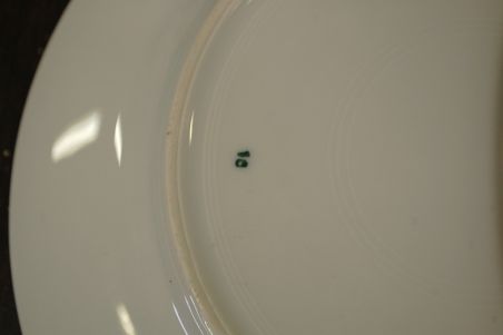 (n-6889) Puuviljadega koogitaldrikud, 6tk