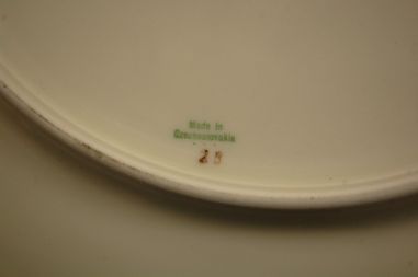 (n-6903) Bohemia Royal Ivory, ümar puuviljadega vaagen