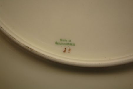 (n-6903) Bohemia Royal Ivory, ümar puuviljadega vaagen