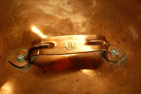 (n-6930) J. EM. Berglund Ockelbo, suur metallpott, 5L