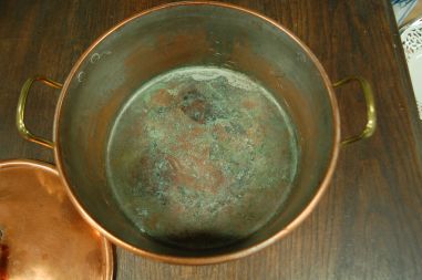 (n-6930) J. EM. Berglund Ockelbo, suur metallpott, 5L