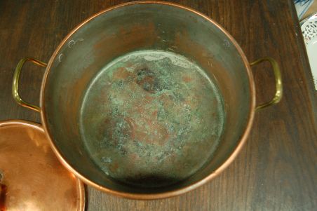 (n-6930) J. EM. Berglund Ockelbo, suur metallpott, 5L