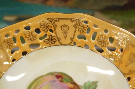 (n-6938) Victoria, puuviljadega pitsiline kauss