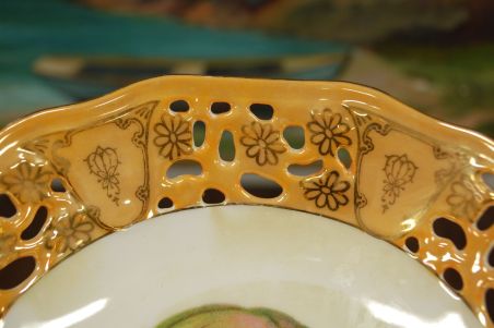 (n-6938) Victoria, puuviljadega pitsiline kauss