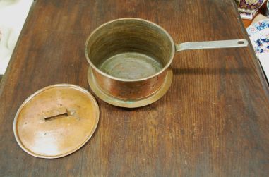 (n-6945) Skultuna 1607, metallis pott 3L