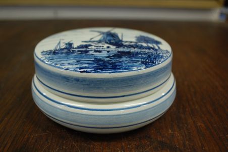 (n-6954) Delft Blue, käsitsimaalitud toos