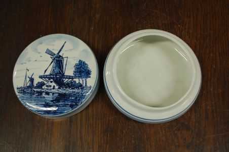 (n-6954) Delft Blue, käsitsimaalitud toos