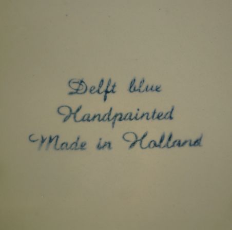 (n-6954) Delft Blue, käsitsimaalitud toos