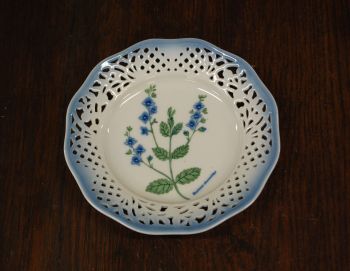 (n-6970/1) Schumann Arzberg Echt Cobalt, Kai Beckman, kollektsioontaldrik nr.5 "Taimed"