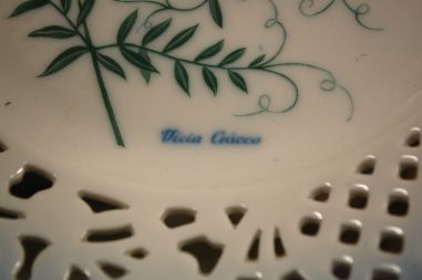 (n-6970/2) Schumann Arzberg Echt Cobalt, Kai Beckman, kollektsioontaldrik nr.12 "Taimed"