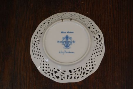 (n-6970/2) Schumann Arzberg Echt Cobalt, Kai Beckman, kollektsioontaldrik nr.12 "Taimed"