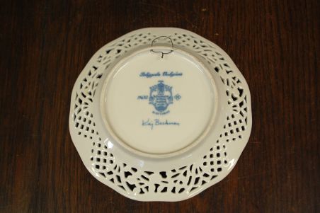 (n-6970/3) Schumann Arzberg Echt Cobalt, Kai Beckman, kollektsioontaldrik nr.11 "Taimed"