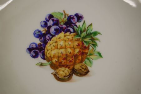 (n-6974) Concordia Lesov, puuviljadega koogitaldrikud, 6tk