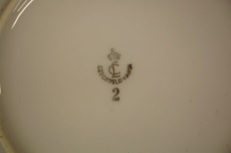 (n-6974) Concordia Lesov, puuviljadega koogitaldrikud, 6tk