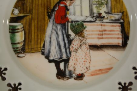 (n-6975/2) B&G Copenhagen Porcelain, kollektsioontaldrik nr. 4, seeria 1