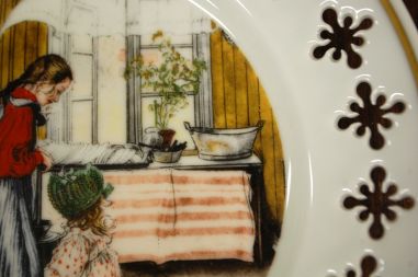 (n-6975/2) B&G Copenhagen Porcelain, kollektsioontaldrik nr. 4, seeria 1