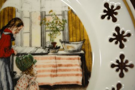 (n-6975/2) B&G Copenhagen Porcelain, kollektsioontaldrik nr. 4, seeria 1