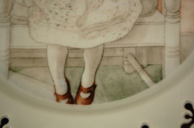 (n-6975/4) B&G Copenhagen Porcelain, kollektsioontaldrik nr. 3, seeria 2