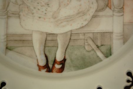 (n-6975/4) B&G Copenhagen Porcelain, kollektsioontaldrik nr. 3, seeria 2