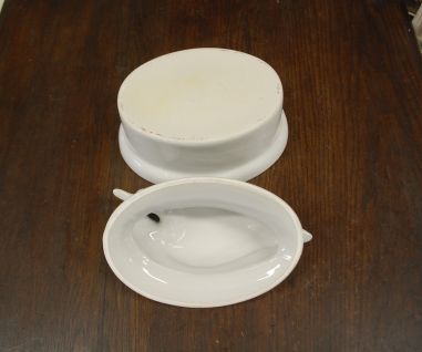 (n-6977) Valge ahjuvorm "Part"